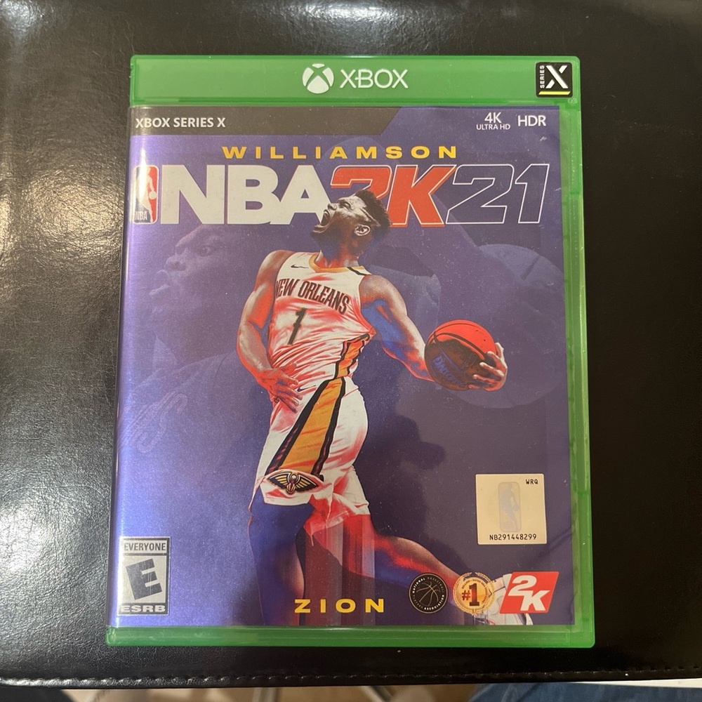 NBA 2K21 Zion Williamson Microsoft Xbox One IN VERY GOOD CONDITION